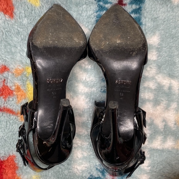 Schutz black patent caged multi strap heels - Picture 6 of 9